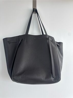 Celine grey Cabas phantom tote